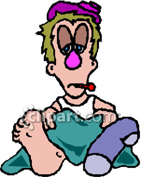 0060 0812 0803 0114 Cartoon Of A Sick Man Clipart Image Jpg