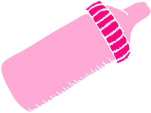 Baby Bottle Pink Clip Art At Clker Com   Vector Clip Art Online