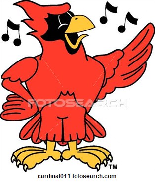 Clipart Cardinal Singing Fotosearch Search Illustration Clipart