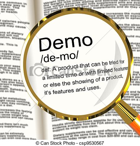   Demo Definici N Lupa Exposiciones Demostraci N De Software    