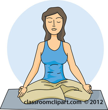 Fitness And Exercise   Health Yoga 212 1   Classroom Clipart