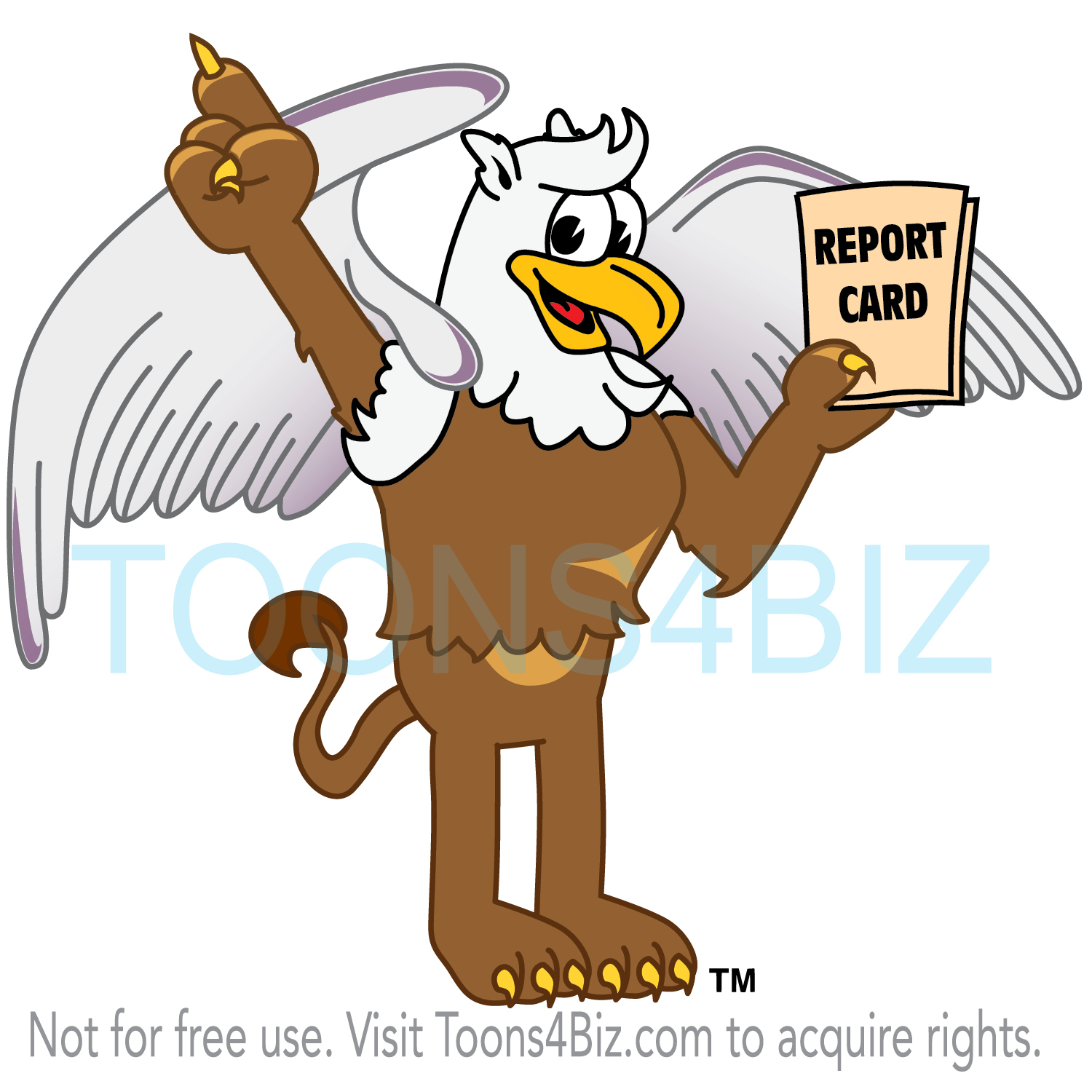 Griffin Mascot Clipart   School Mascot Clipart
