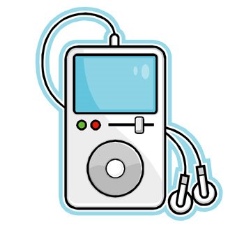 Ipod With Headphones Clip Art Images   Pictures   Becuo