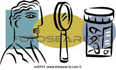 Of A Pharmacist And Prescription Drugs  Fotosearch   Search Clip Art