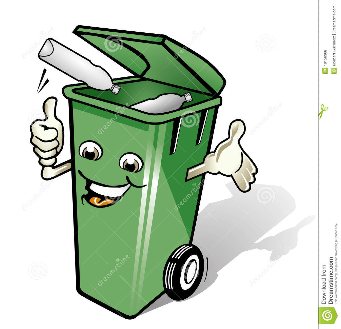 Recycle Bins Royalty Free Stock Photos   Image  19156368