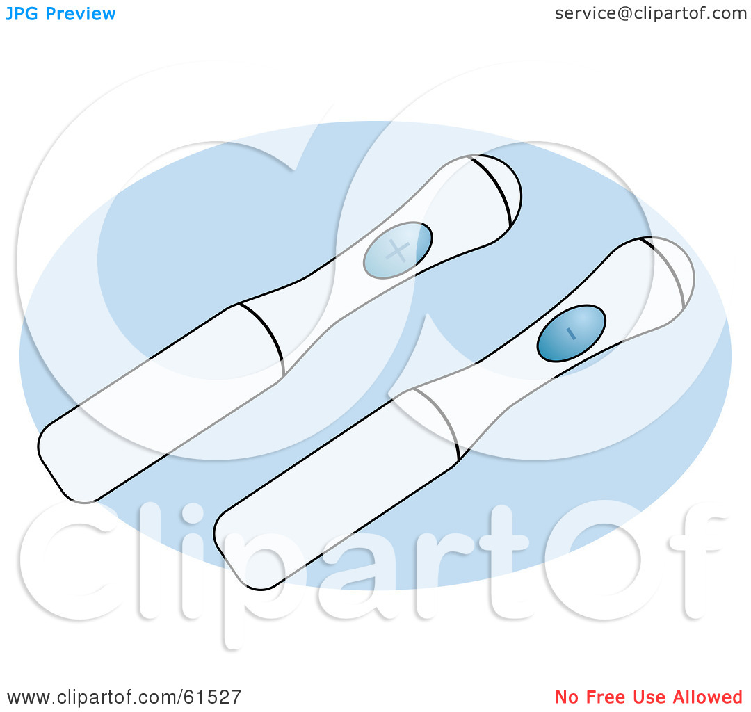 Royalty Free  Rf  Clipart Illustration Of Two Positive And Negative