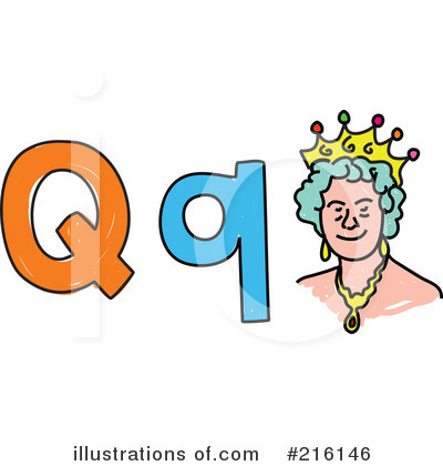 Royalty Free  Rf  Letter Q Clipart Illustration By Prawny   Stock
