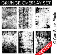 Vector Grunge Overlay Set Simply Place Texture Over Any   