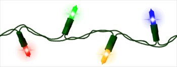 Free String Lights Clipart