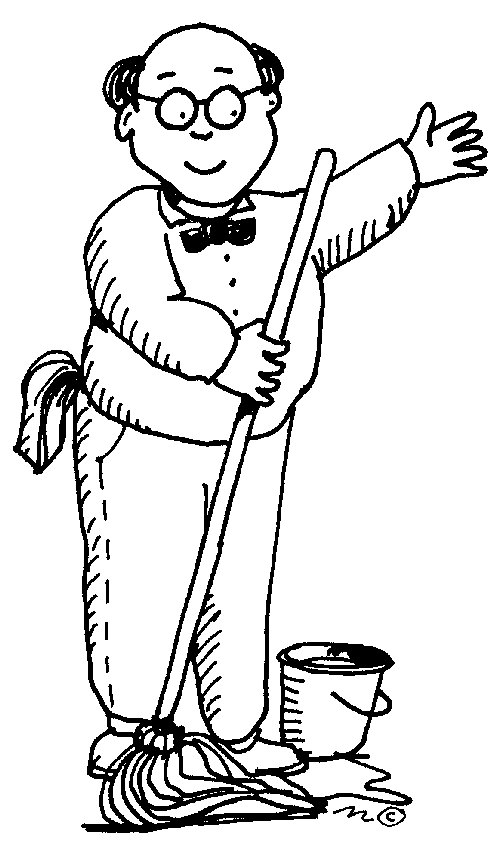 Janitor   Clip Art Gallery