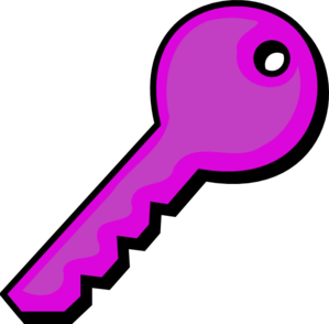 Purple Key Clip Art At Clker Com   Vector Clip Art Online Royalty