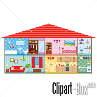 Related House Cutout Cliparts  