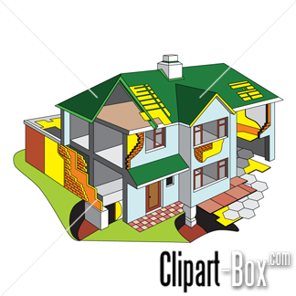 Related House Diagram Cliparts  