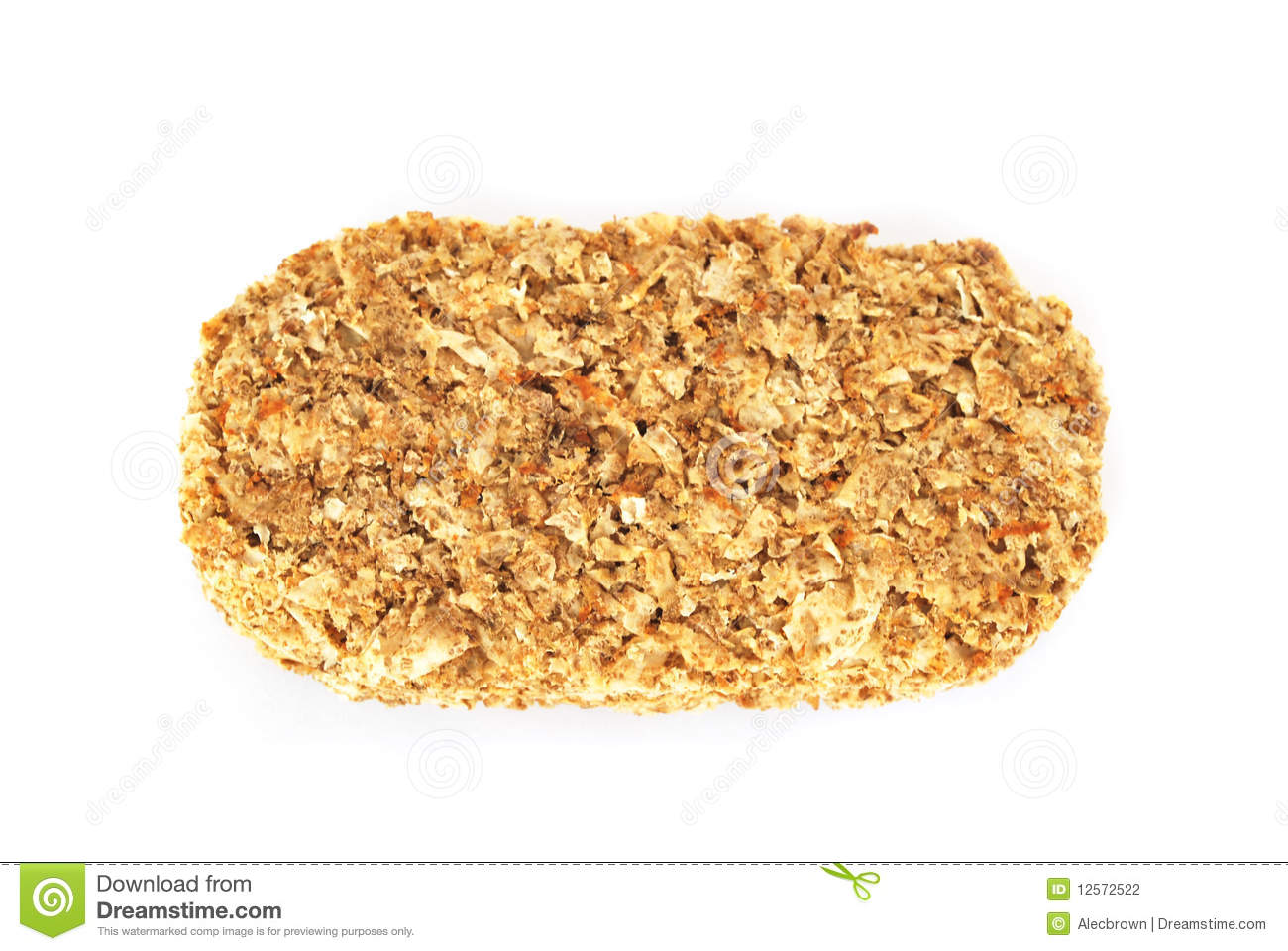 Breakfast Oats Bar Isolated On White Weetabix Cereal