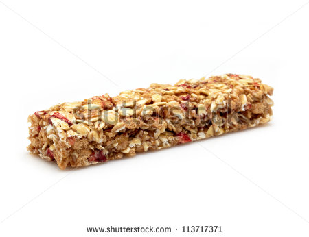 Cereal Bar Clipart Healthy Granola Bar On White
