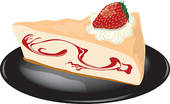 Cheesecake Clipart Vector Graphics  193 Cheesecake Eps Clip Art Vector