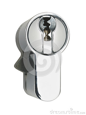 Chrome Steel Door Lock Mechanism Stock Photography   Image  33508202