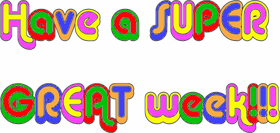 Have A Great Week Clip Art Clipart   Free Clipart