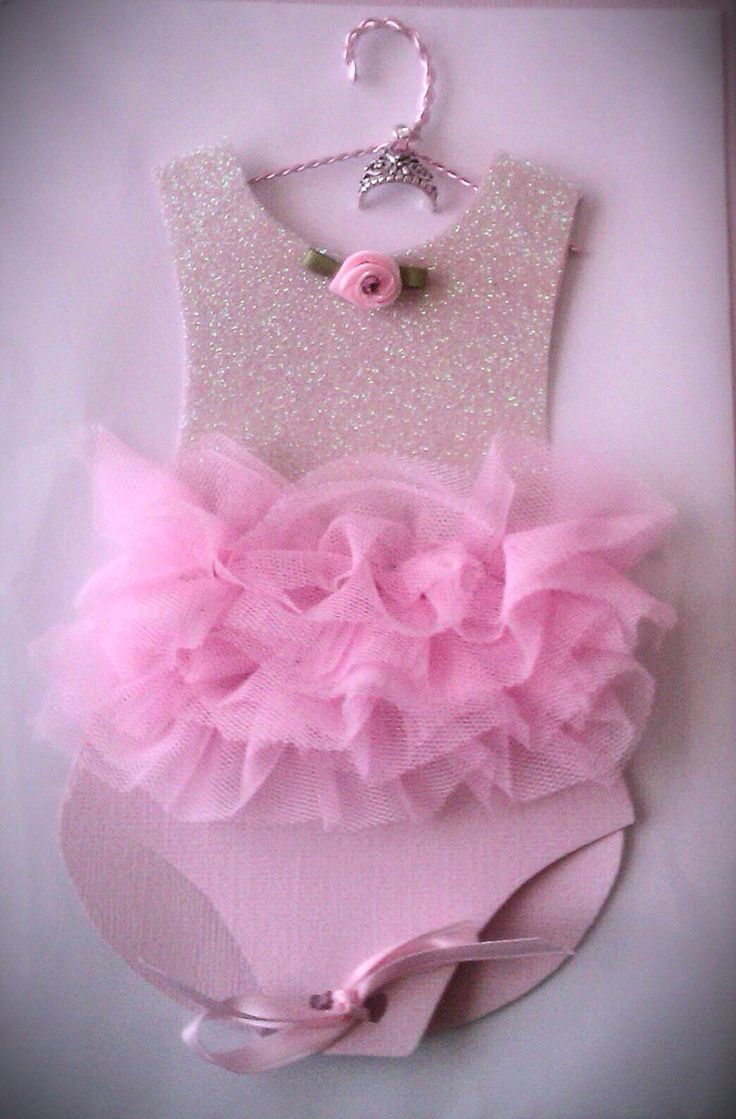 Pink Ballerina Tutu Baby Shower Invitation Qty 10 By Craftingsaavy