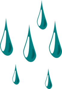 Rain Drops Clip Art At Clker Com   Vector Clip Art Online Royalty