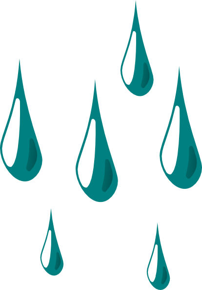 Rain Drops Clip Art At Clker Com   Vector Clip Art Online Royalty