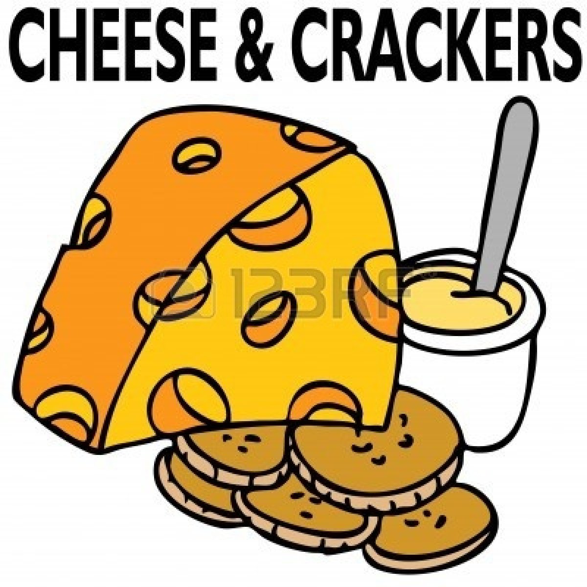 Ritz Crackers Clipart 8058179 An Image Of Cheese And Crackers Jpg