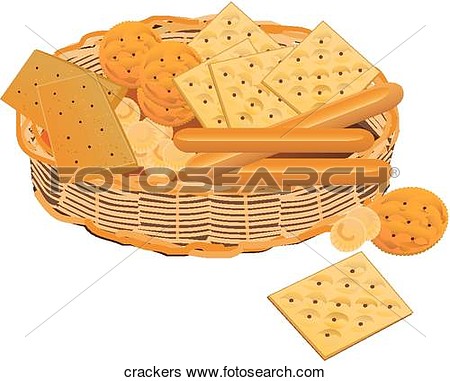 Stock Illustration Of Crackers Crackers   Search Clip Art Drawings