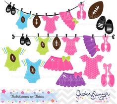 Touchdowns Or Tutus Clipart Gender Reveal Clipart For Commercial Use