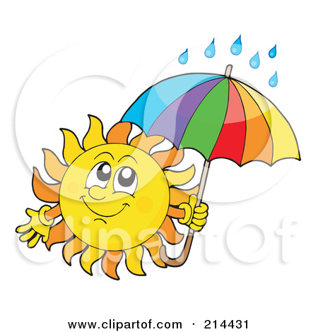 Umbrella In Rain Storm Clipart   Cliparthut   Free Clipart