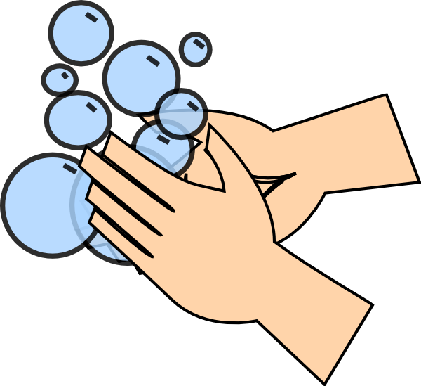 Wash Body Clipart Hand Washing Clip Art Vector