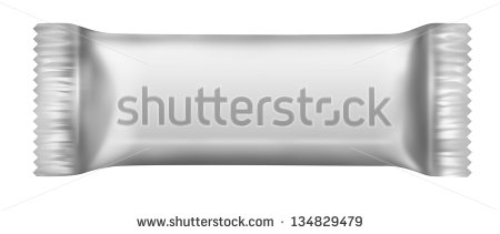 White Chocolate Bar Package Isolated On White Background White 3d