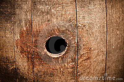 Wine Barrel Knot Peep Hole Stock Photography   Image  15040982