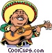 And Western Rock Musicians Spanish Spanish Vector Clipart Show All