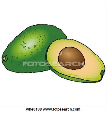 Avocado Clipart Whe0108 Jpg