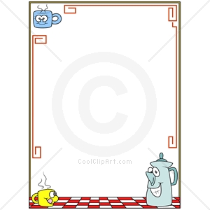 Coolclipart Com   Clip Art For  Borders Food Coffee   Image Id 131051