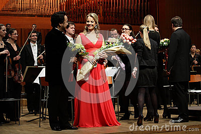 Elina Garanca Held A Concert In The Concert Hall Lisinski  Editorial    