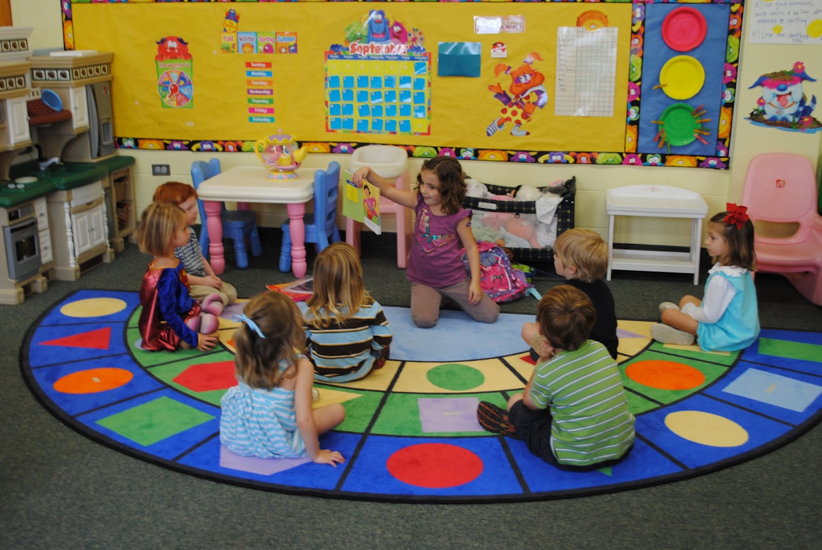 Preschool Center Time Clipart Preschool Circle Time