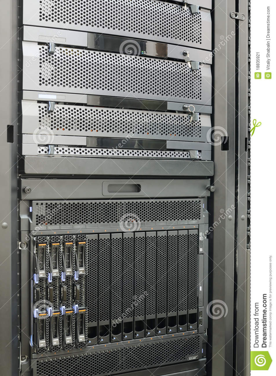 Rack Server Clipart Rack Mounted Blade Servers