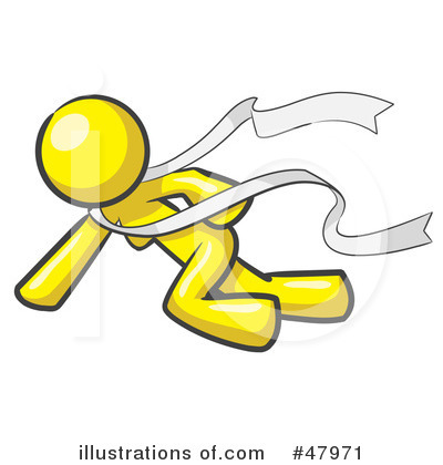 Royalty Free  Rf  Finish Line Clipart Illustration By Leo Blanchette