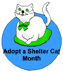 Shelter Cat Month   Find Cat Clip Art With Adopt A Shelter Cat Month