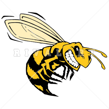 Angry Bee Angry Hornet Looking Clipart