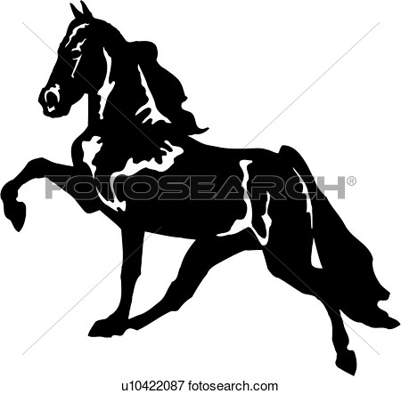 Animal Dressage Horse Walking Horse Breed View Large Clip Art    