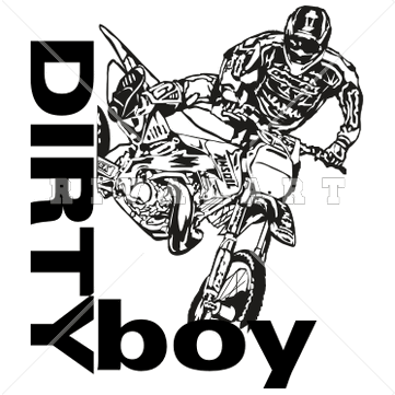 Black White Sports Clipart Graphics Dirty Clips Bikes Graphics