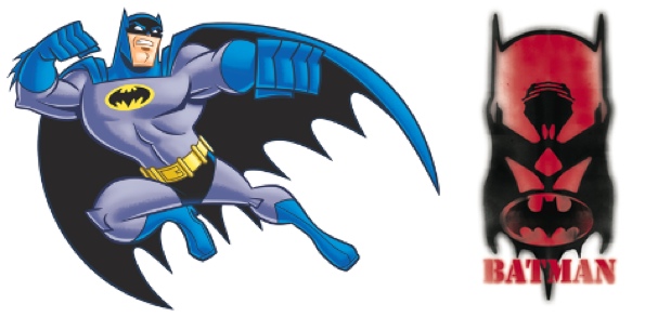 Cute Batman Clipart Noir Batman Compared To