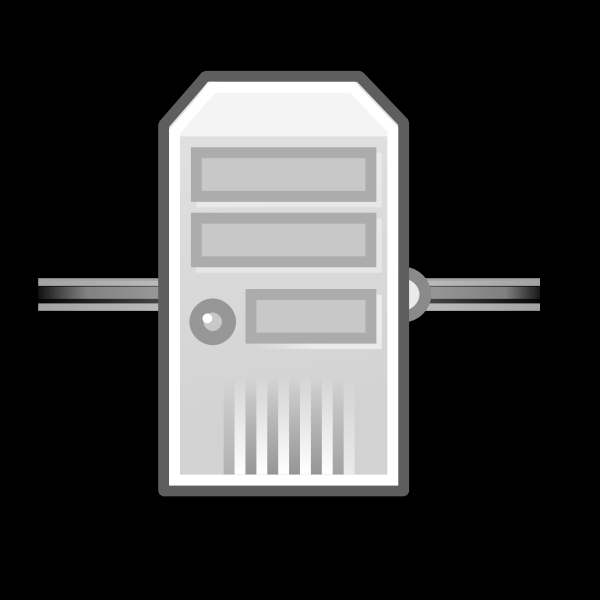 Network Server Black Background Clip Art At Clker Com   Vector Clip