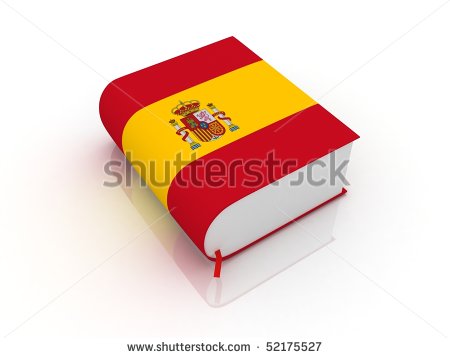 Spanish Textbook Clipart Spanish Book   Stock Photo