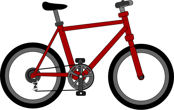 Spoilt Wheel Bike Clip Art At Clker Com   Vector Clip Art Online    