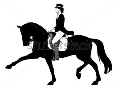 Vetor Mulher Cavalo Adestramento Silhueta Imagem Vetorial   Clipart Me
