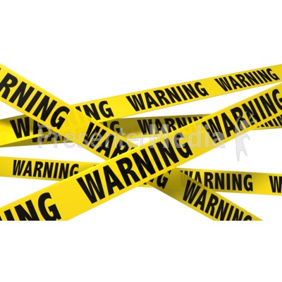 Wall Of Warning Tape   Signs And Symbols   Great Clipart For    