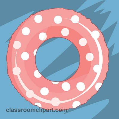 Water Sports   Inner Tube 03a   Classroom Clipart